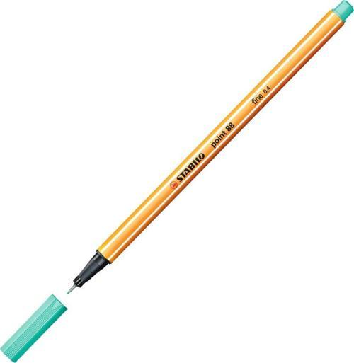 88/13 İnce Uçlu Keçeli Kalem 88 Point 0.4 Mm Buz Yeşili (10 Lu Kutu)