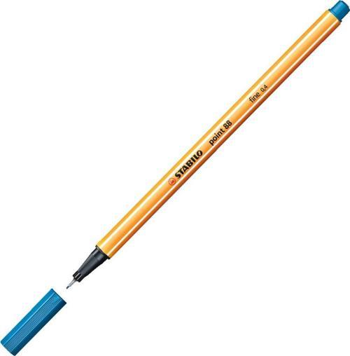 88/32 İnce Uçlu Keçeli Kalem 88 Point 0.4 Mm Açık Mavi (10 Lu Kutu)
