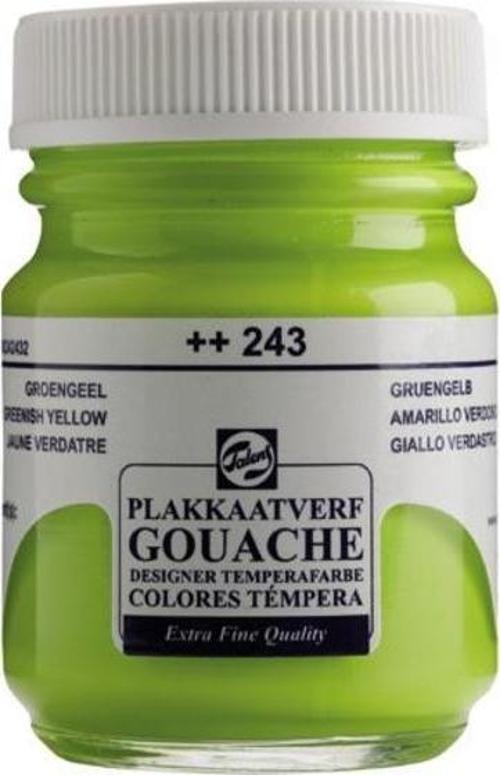 243 Guaj Boya 16 Ml Greenısh Yellow (Yeşilimsi Sarı) (10 Lu Paket)