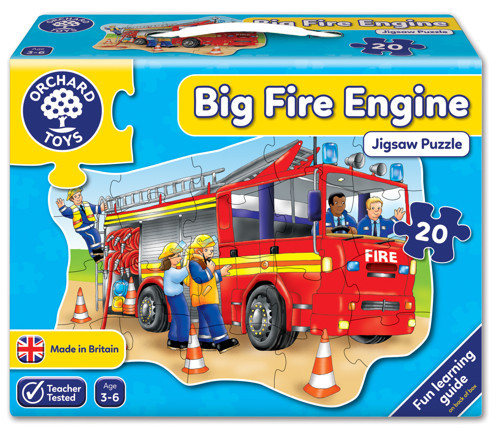 Büyük İtfaiye Aracı Yapbozu (Big Fire Engine)