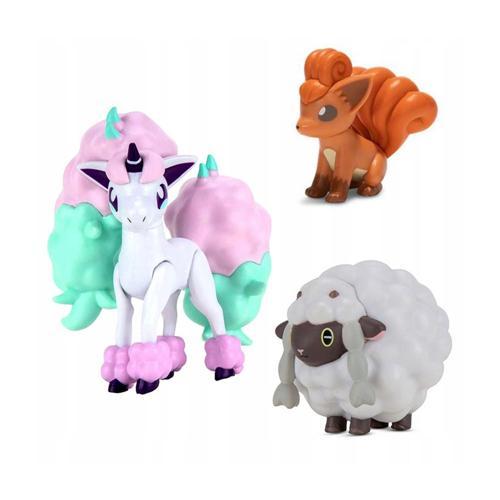 Battle 3'lü Figür Seti Seri 9 - Galarian, Vulpix ve Woolo