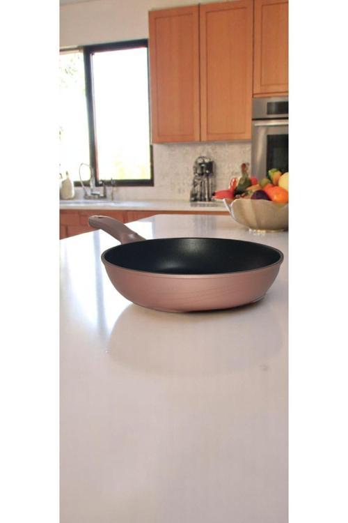 Ametist 26 Cm Bakalit Kulp Rose Gold Döküm Tava
