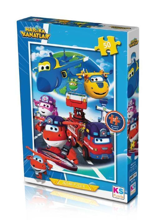 KS Games Puzzle 50 Parça Harika Kanatlar Puzzle Lisanslı Ürün