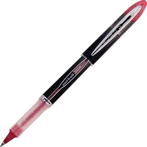 Ub-205 Roller Kalem Vision Elite Bilye Uç 0.5 Mm Kırmızı (12 Li Kutu)