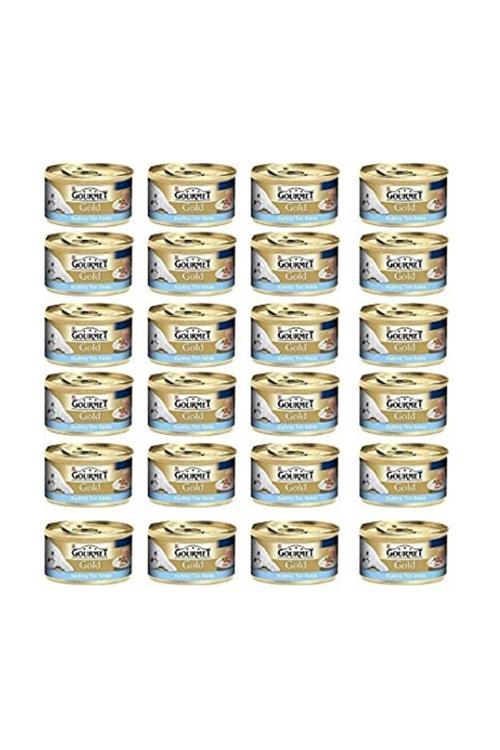 Gold Kıyılmış Ton Balıklı Konserve Yaş Kedi Maması - 85 gr X 24 Adet