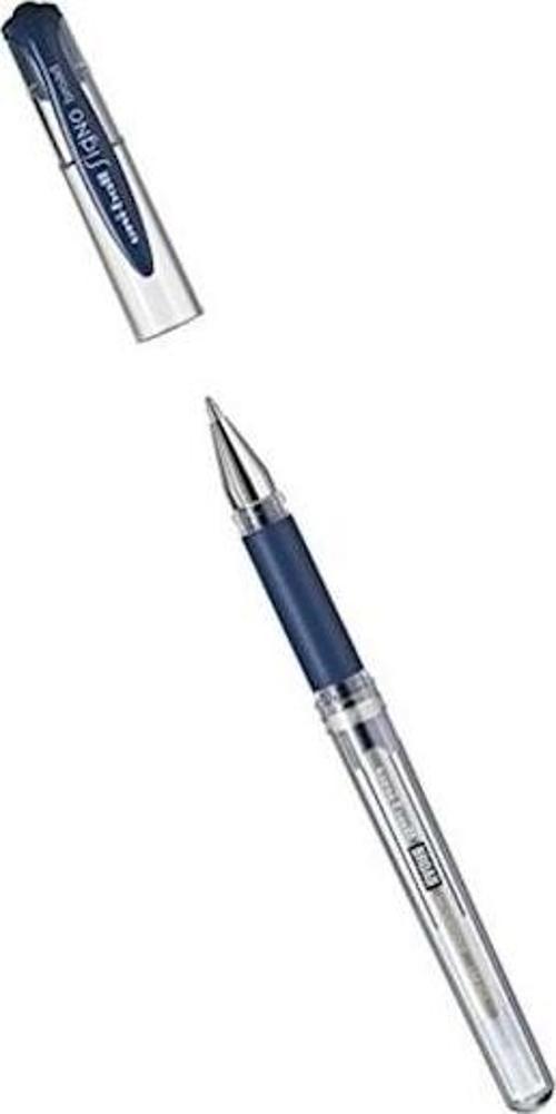 Um-153 Roller Kalem Signo Broad Jel Bilye Uç İmza Kalemi 1.0 Mm Mavi Siyah (12 Li Kutu)