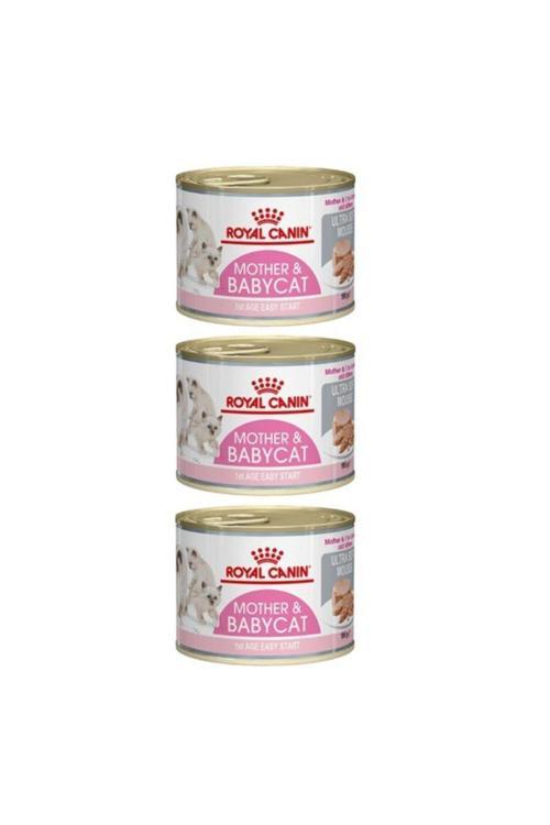 Mother & Babycat Konserve Kedi Maması 195 Gr X 3 Adet