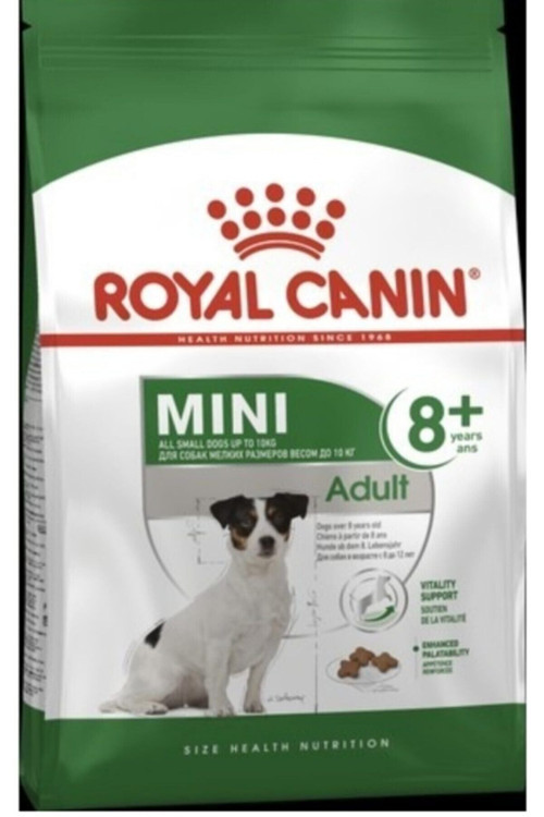 Mini Adult +8 Küçük İrk Yaşlı Köpek Maması 2 Kg