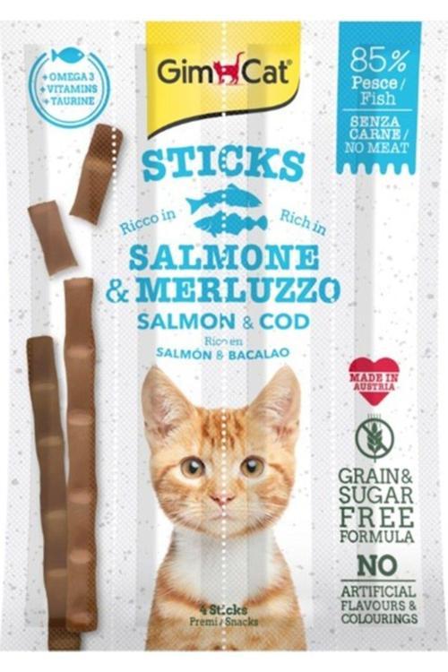 Sticks Somon & Atlantik Morina Tahılsız Ödül Çubukları 4'lü 20 Gr