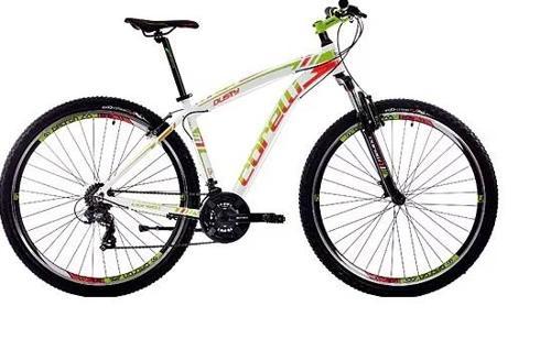 Dusty 1.1 V Fren Shimano 21 Vites 27,5 Jant Dağ Bisikleti Beyaz Yeşil Kırmızı 18 Kadro