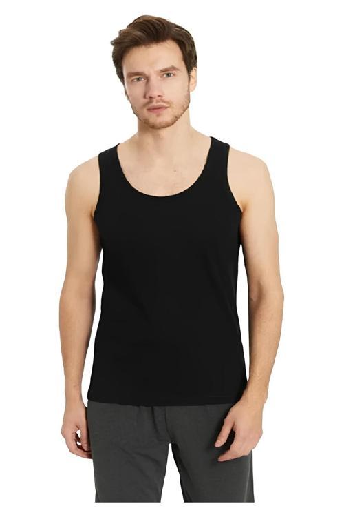 3'Lü Penye Erkek Atlet Siyah 24001