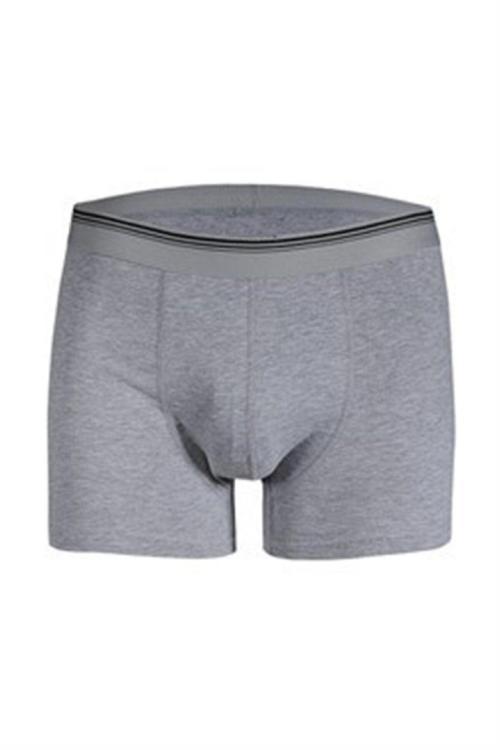 Güryıldız 6'Lı Erkek Gri Kısa Elasten Boxer 24513