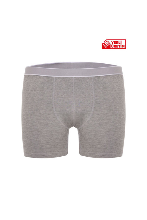 Erkek Bambu Boxer Short Yumuşak Ve Esnek Bel Bandı Nefes Alabilir Kumaş