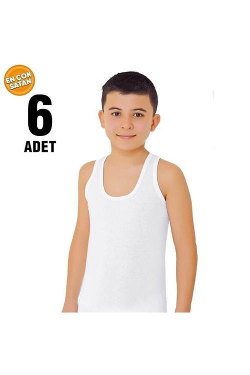 Tutku Erkek Çocuk Penye Atlet 6'Lı
