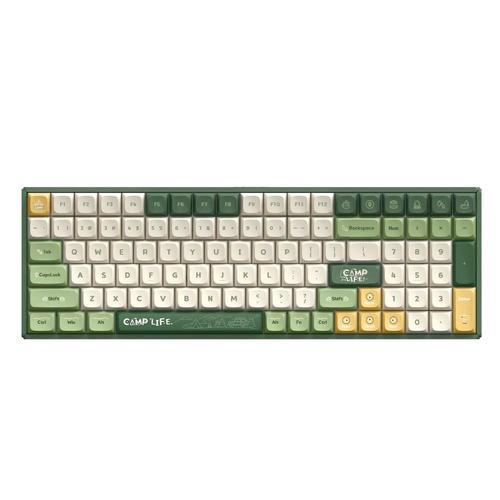 IQUNIX F97 Camping RGB Kablosuz Hotswap Mekanik Gaming Klavye