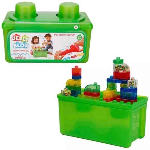 Nessiworld 2in1 Jelly Blox Saklama Kutulu Blok Seti 30 Parça