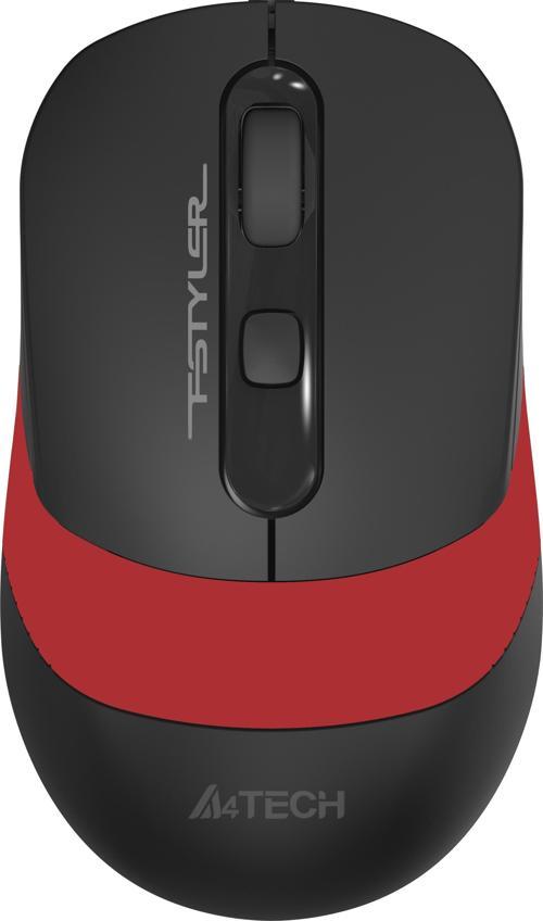 A4 Tech Nano Optik 2000 Dpi Kablosuz Mouse Kırmızı FG10