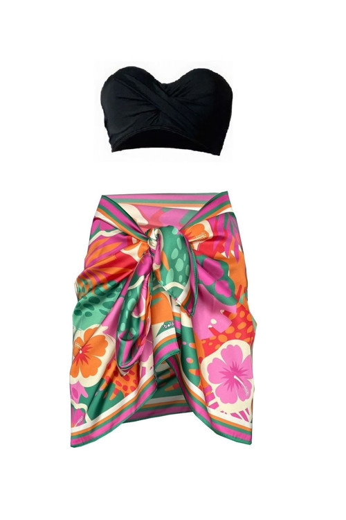 Mercan Summer Flower Pareo (İç Göstermez) 50*145 Cm