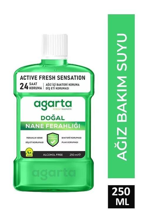Ağız Çalkalama Suyu Doğal Nane Ferahlığı Alkolsüz 250 Ml