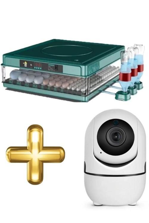 Otomatik Kuluçka Makinesi (130 Yumurta) Tavuk, Bıldırcın Güvercin Hindi Kaz , Wifi Kamera İle İzleme