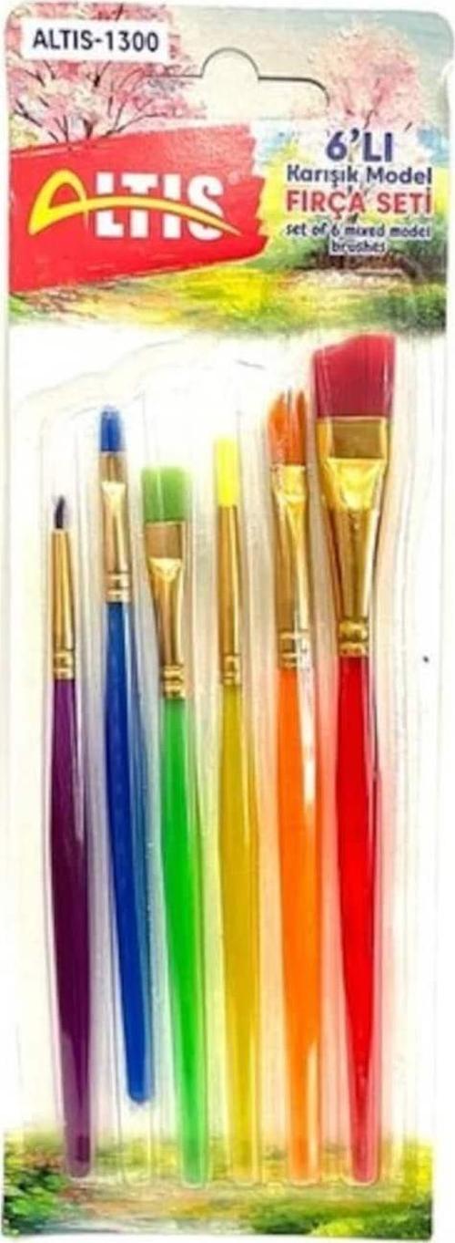Fırça Seti Model (6 Lı Set) Karışık 1300