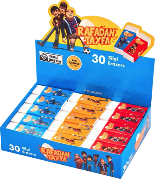 Öğrenci Silgisi Rafadan Tayfa 227 0000 010 (30 Lu Paket)