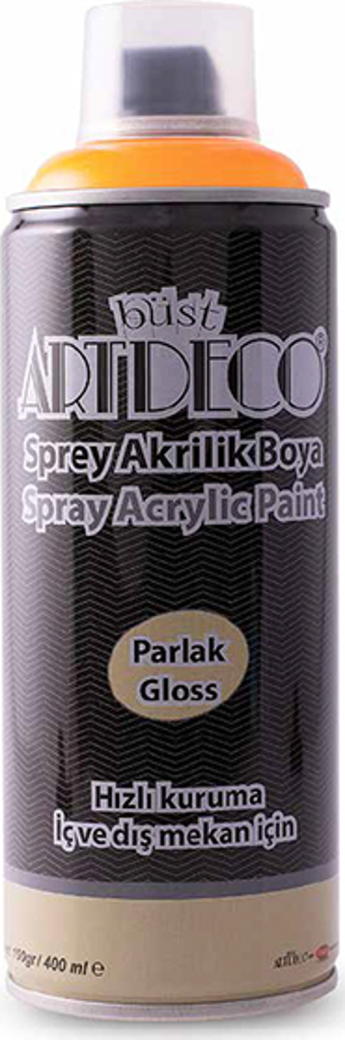 250 Akrilik Sprey Boya 400 Ml Turuncu
