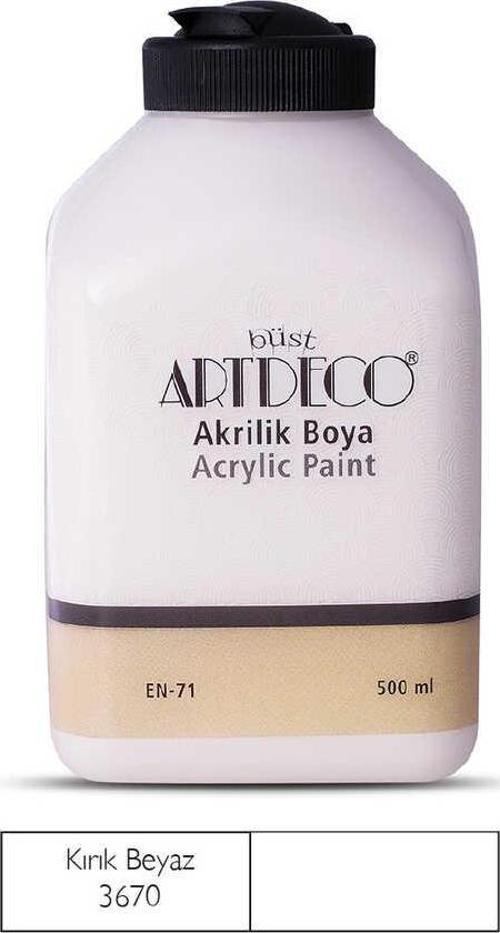 Akrilik Boya 500 Ml Kırık Beyaz 3670