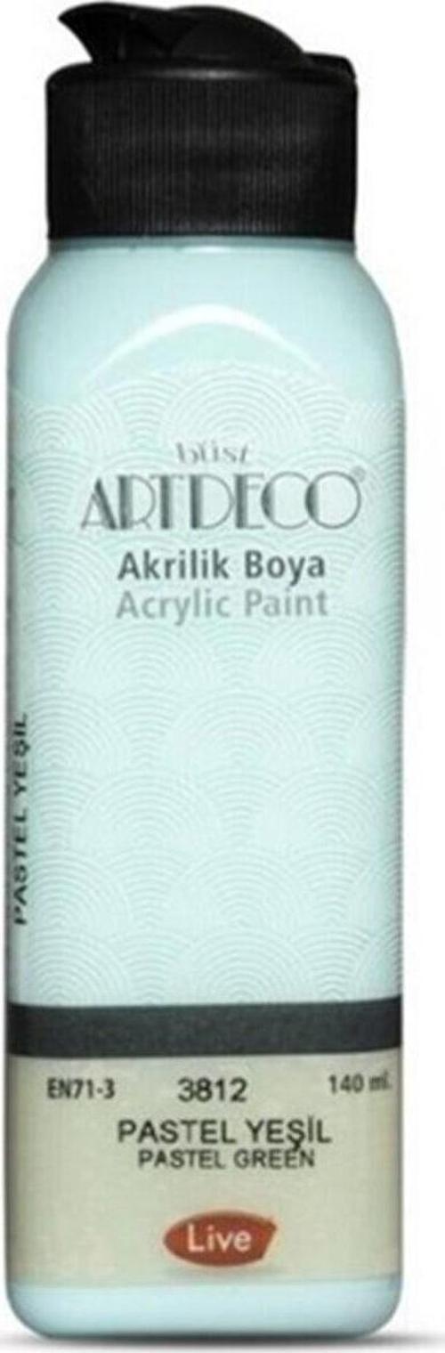 Akrilik Boya Pastel 140 Ml Pastel Yeşil 3812