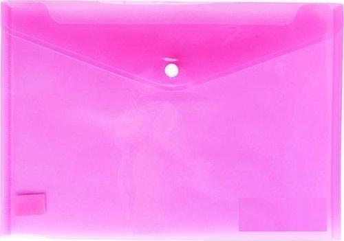 Çıtçıtlı Zarf Dosya Pembe (12 Li Paket)