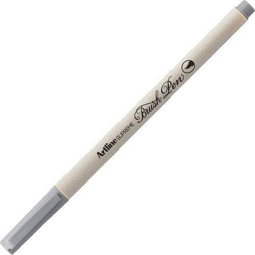 Supreme İnce Fırça Uçlu Markör Kalem Pastel Gri Lv-A-Epfs-F P.Grey LV-A-EPFS-F (12 Li Paket)