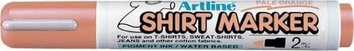 T-Shirt Kalemi (Kumaş Boya Kalemi) 2,0 Mm Soluk Turuncu Ekt-2 (4 Lü Paket)