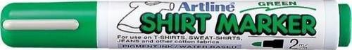 T-Shirt Kalemi (Kumaş Boya Kalemi) 2,0 Mm Yeşil Ekt-2 (4 Lü Paket)