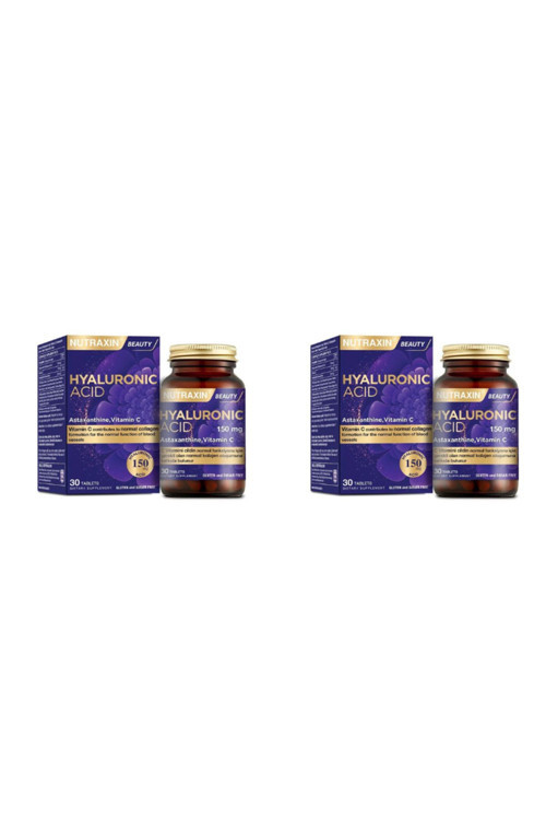 Hyaluronic Acid 30 Tablet Astaksantin C Vitamini Complex 2Li
