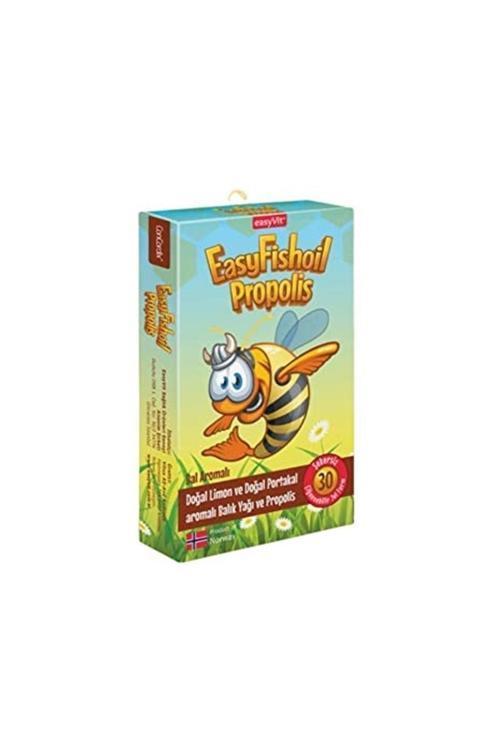 Easyfishoil Propolis Bal Aromalı 30 Çiğnenebilir Jel Form