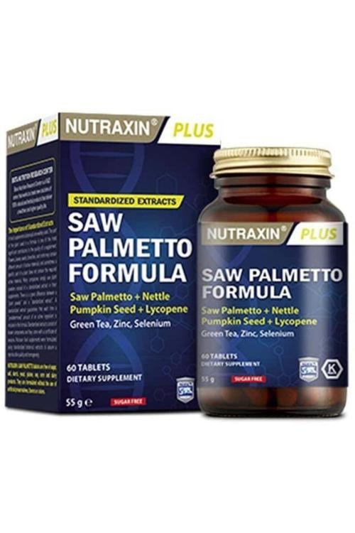 Nutraxın Saw Palmetto 60 Tab. 1 Paket(1 X 60 Tabletten)
