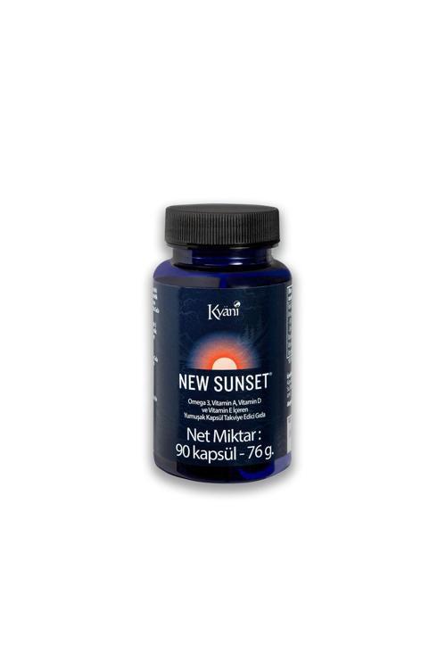 Kyani Sunset Omega 3 Yağ Asitleri A Vitamini, E Vitamini Ve D Vitamini Takviye Gıda Doğal Meyveler