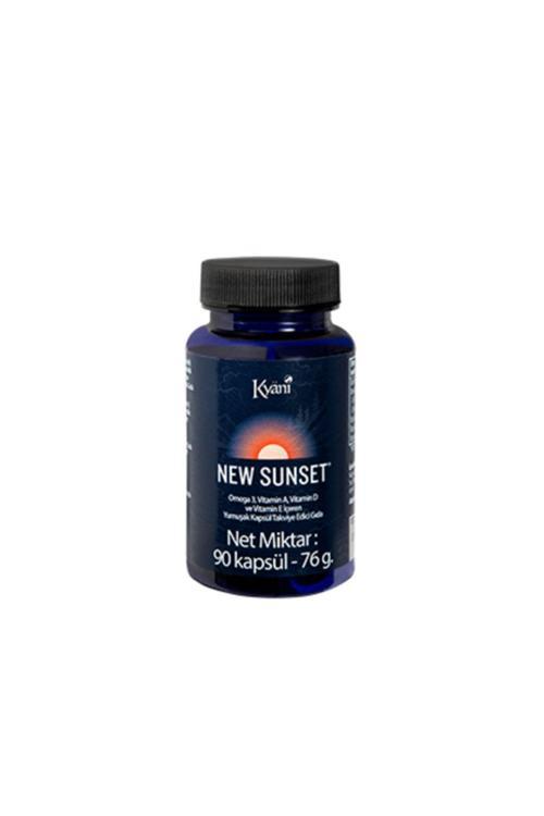 Sunset Doğal Balık Yağı 90 Adet Yumuşak Jel Kapsül Omega 3 / Epa-Dha / A-E-D Vitaminleri