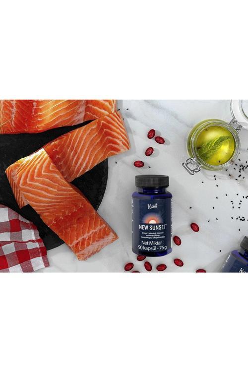 Kyanı Sunset Omega Balık Yağı 90 Kapsül