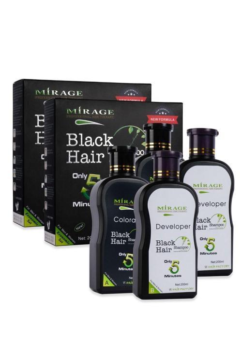 Black Hair Siyah Saç Şampuanı 2 Li Paket