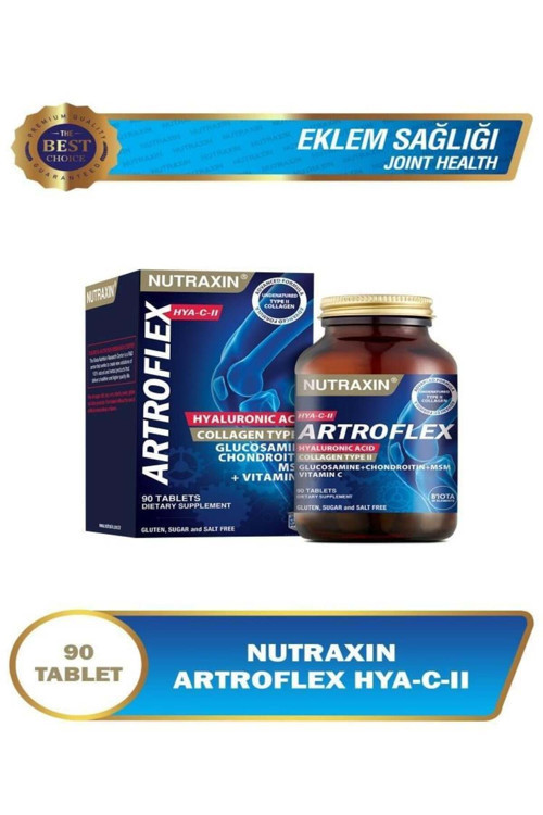 Artroflex Hya-C-Iı 90 Tablet Hyalüronik Asit Kolajen Tip 2 Glukozamin Kondriotin Msm İçeren Takviye