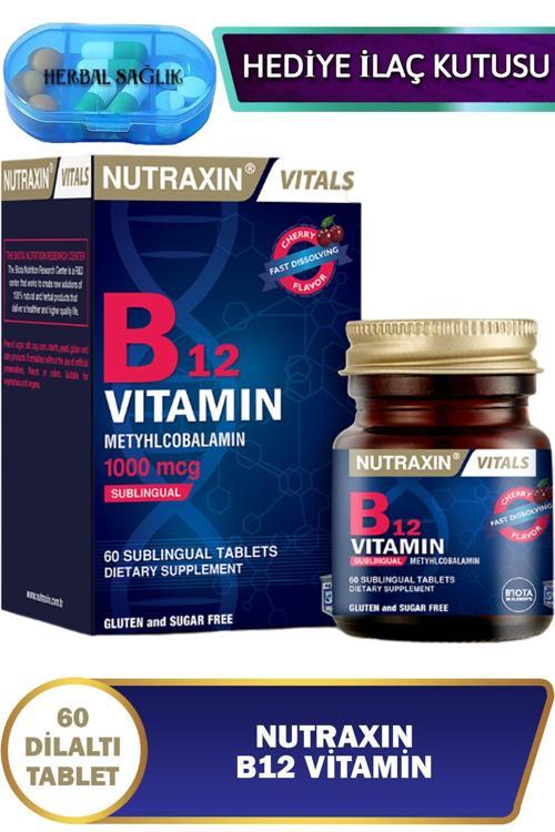 B12 Vitamini 1000 Mcg - (Dil Altı Tableti) 60 Adet Tablet