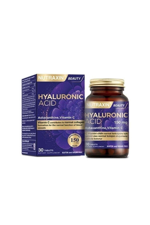 Beauty Hyaluronic Acid 30 Tablet Skt2026 + Facial Cleanser 100Ml Hediye