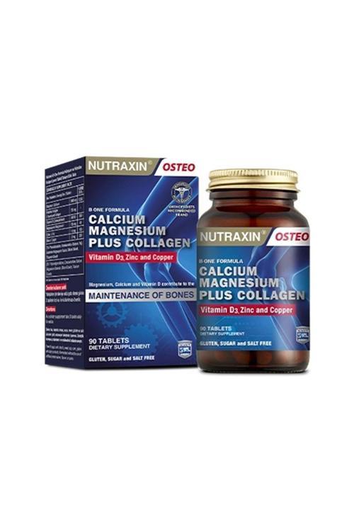 B-One Formula 90 Tablet Tip 1 Kolajen Kalsiyum D Vitamini Magnezyum Çinko Bakır İçeren Takviye Gıda