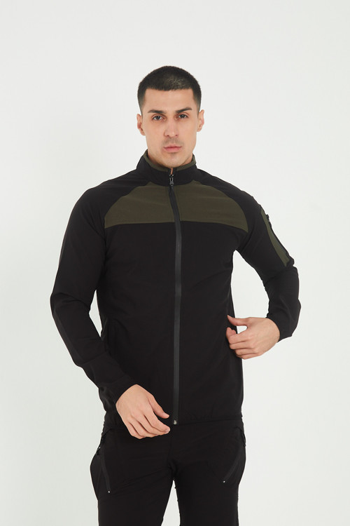 Camp260 Outdoor Tactical Su iticili Erkek Fermuarlı Taktik Sweatshirt