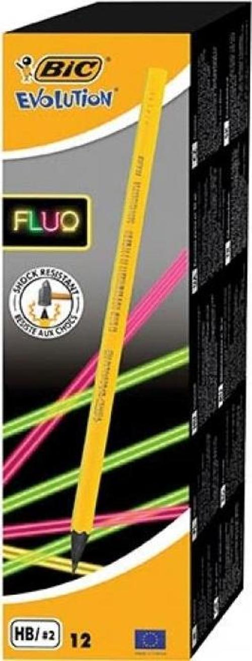 Kurşun Kalem Evo Fluo 940757 (12 Li Kutu)