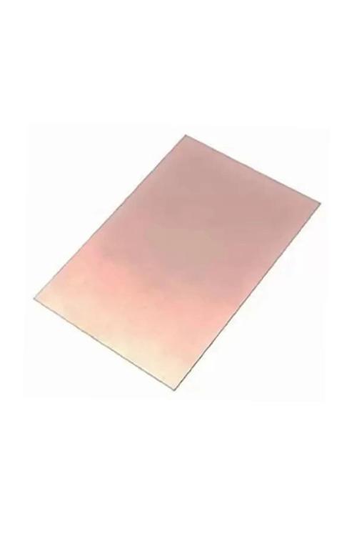 15X10 Cm Tek Yüz Bakır Pcb Plaket Tek Taraflı Baskı Devre Plaketi