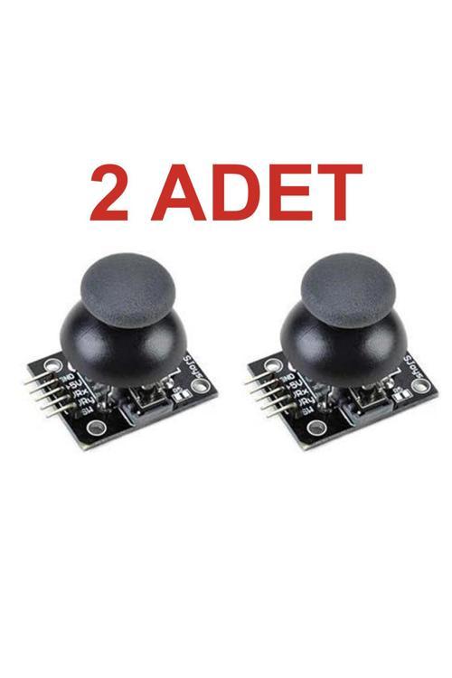 2 Adet Arduino Xy Joystick Modülü – Çift Eksen Analog Buton