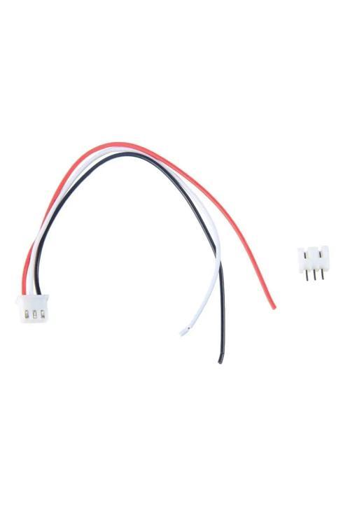 3 Pin Dişi-Erkek Kablolu Tunik Soket Seti 2.54Mm - 10 Cm