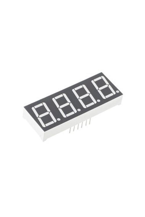 4 Haneli 14 Mm 7 Segment Display Ortak Katot Kırmızı